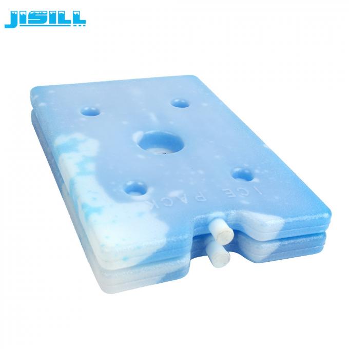 กล่องเย็นขายส่งใช้ HDPE พลาสติกเจลแพ็คน้ำแข็งอิฐเย็นสำหรับอาหารการแพทย์การขนส่ง