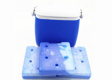 กล่องน้ำแข็งเจลทางการแพทย์แบบใช้ซ้ำได้พร้อมวัสดุ HDPE ที่ปลอดภัยสำหรับการขนส่งโซ่เย็น