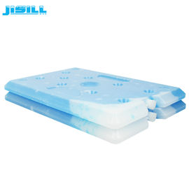 Blue PCM Coolant Flat HDPE น้ำแข็งขนาดใหญ่แพ็คน้ำแข็งไม่เป็นพิษ - 25 องศา