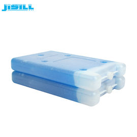 HDPE พลาสติก 600G เจลคูลเลอร์แพ็คเย็นสำหรับกล่องอาหารกลางวันแพ็คแช่แข็ง