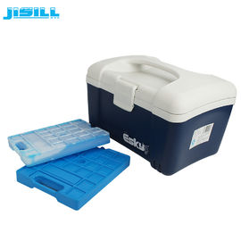 บล็อกน้ำแข็งแช่แข็งสีฟ้า 1000 กรัมใช้งานง่ายเหมาะสำหรับเปิดกระเป๋าและกระเป๋าเก็บความเย็น