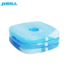 วัสดุ HDPE พลาสติกแพ็คน้ำแข็งพอดีกล่องอาหารกลางวันสดคูลเลอร์เย็นบางสำหรับกระเป๋าเด็ก