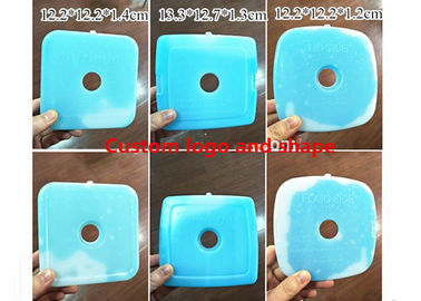 ซื้อ Custom Ice Packs พลาสติกแข็งสีน้ำเงินสำหรับอาหาร 12.2 * 12.2 * 1.2 ซม online manufacture