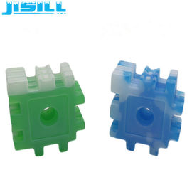 ซื้อ เครื่องเย็นน้ําแข็งที่สามารถนําไปใช้ได้หลายครั้ง วัสดุ HDPE ประเภทอาหารที่มี PCM ปรับภายใน เหมาะสําหรับเครื่องดื่มอาหารแข็งและกลางแจ้ง online manufacture