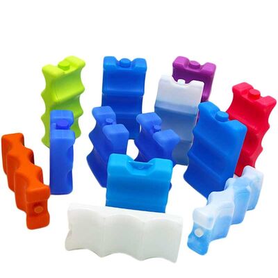 ซื้อ น้ำแข็งแพ็คนมพลาสติก HDPE ไม่เป็นพิษสำหรับระบายความร้อน, CPSIA ได้รับการอนุมัติ online manufacture