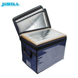สูญญากาศแผงฉนวนการแพทย์กล่องเย็นจัดส่งกล่องเก็บความเย็นน้ำแข็งที่หุ้มฉนวน