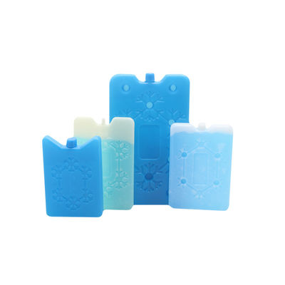 อาหารใช้ HDPE พลาสติกแข็งเย็นกล่องเย็นกล่องเจล แพ็คน้ําแข็งสําหรับกระเป๋าอาหารกลางวัน