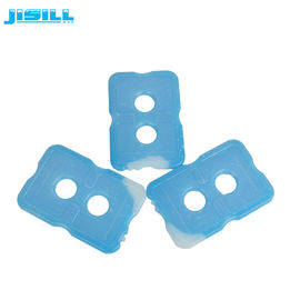 OEM / ODM ตู้แช่แข็ง Cool Packs สีขาวใสพร้อมถุงน้ำแข็งเหลวสีฟ้า