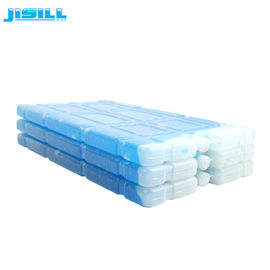 เจลเย็นสีน้ำเงินที่มีประสิทธิภาพสูงบางแพ็คน้ำแข็งติดทนนานสำหรับการขนส่งอาหาร / ยา