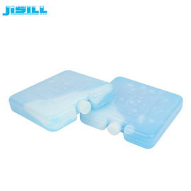 HDPE เกรดอาหาร + SAP กระป๋องน้ําแข็งขนาดเล็ก บล็อกน้ําแข็ง / เจลน้ําแข็งภายในเหลว 10 * 10 * 2 ซม สําหรับอาหารแข็ง