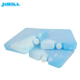 HDPE เกรดอาหาร + SAP กระป๋องน้ําแข็งขนาดเล็ก บล็อกน้ําแข็ง / เจลน้ําแข็งภายในเหลว 10 * 10 * 2 ซม สําหรับอาหารแข็ง