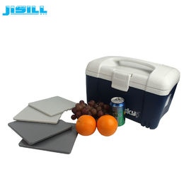 FDA Food อนุมัติกล่องอาหารกลางวัน Ice Pack / ถุงเย็นสำหรับแช่แข็งบล็อกสีเทา