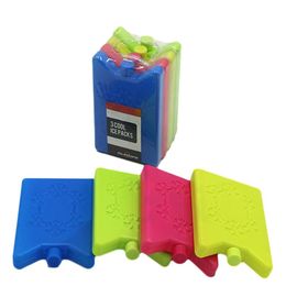สินค้าอาหาร HDPE พลาสติก 15*10*2 CM กระป๋องน้ําแข็งขนาดเล็ก กระป๋องตู้เย็น FDA SGS ใบรับรองสําหรับอาหารแข็ง