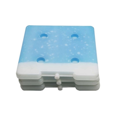 พลาสติกแข็งแข็งด้านนอกวัสดุตู้แช่แข็งแพ็คเย็นที่ใช้ในกล่องฉนวนกันความร้อน